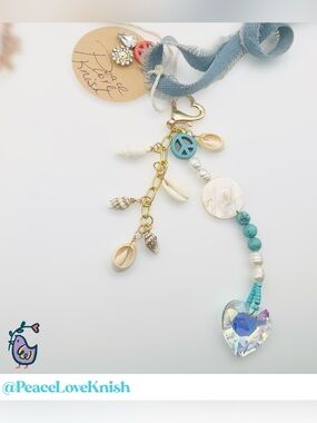 🌸Car Charm Handmade Beach Theme